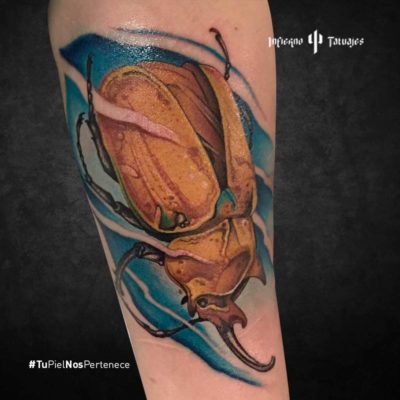 tatuaje de escarabajo, imágenes de tatuajes en el antebrazo, quiero hacerme un tatuaje, infierno tatuajes