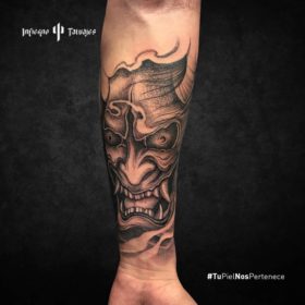 tatuaje de hannya, tatuaje de mujer demoníaca, tatuaje de demonios femeninos, mejores lugares para hacerme un tatuaje, infierno tatuajes