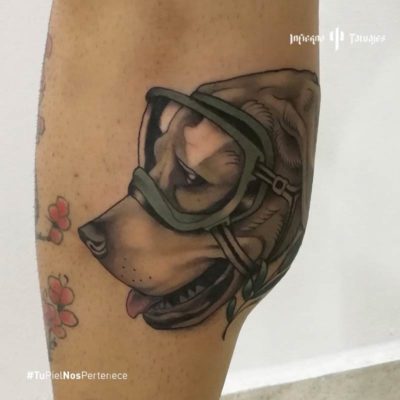 Tatuaje de Frida rescatista – Creado por Christopher | Infierno Tatuajes
