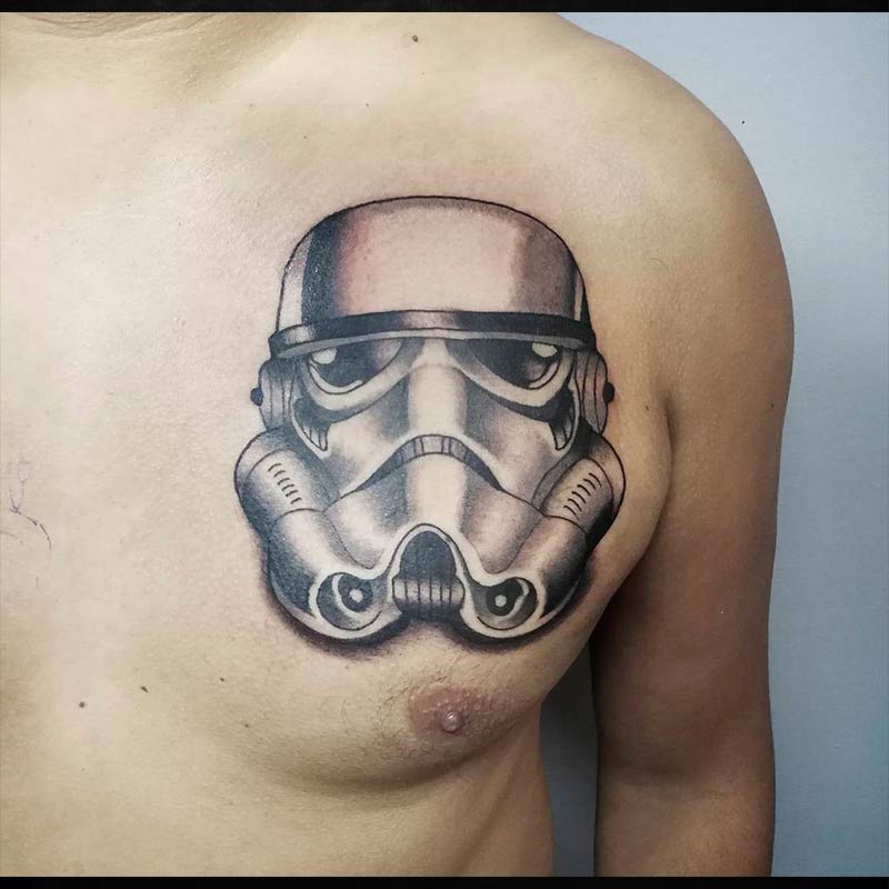 Tatuaje Star Wars – Creado por Christopher | Infierno Tatuajes | Infierno  Tatuajes