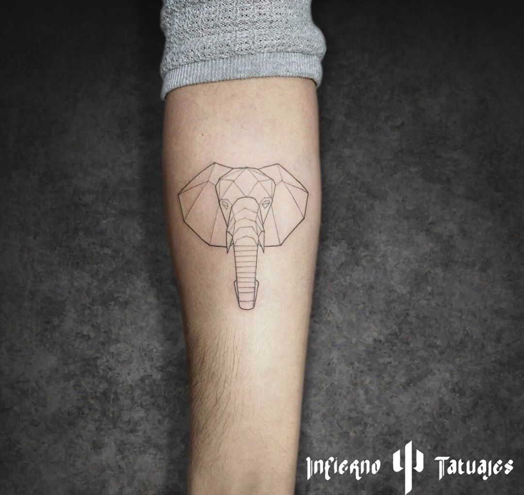 tatuajes de animales - elefante