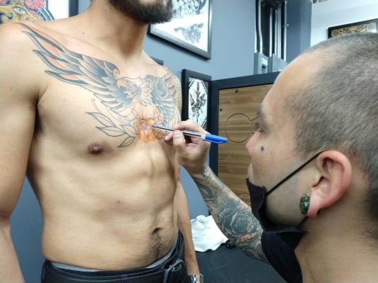 Tatuaje en Infierno