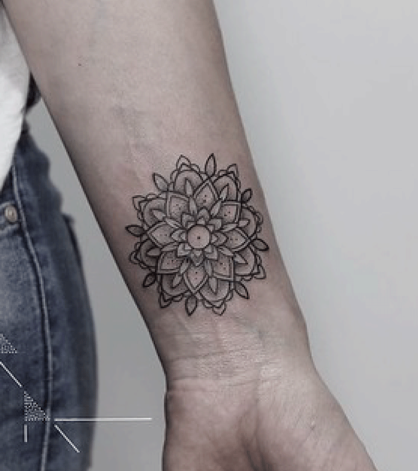tatuaje de mandala