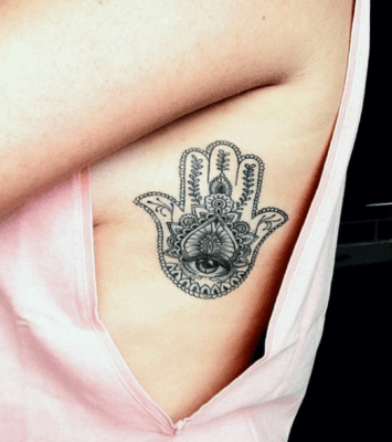 tatuaje mano de fatima