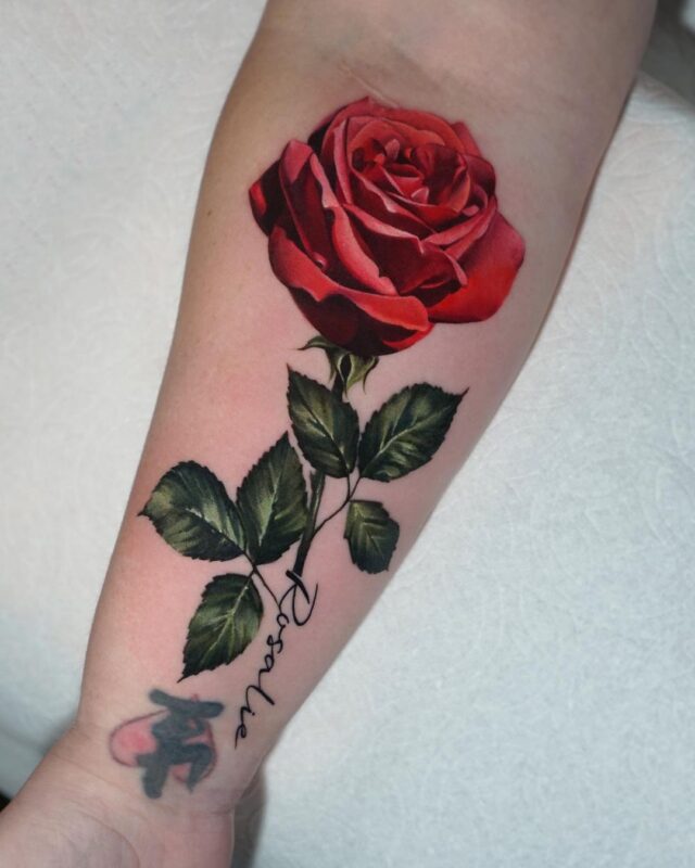 10 Ideas de tatuajes de rosas | Infierno Tatuajes