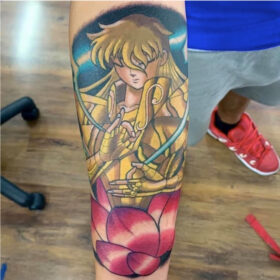 tatuaje saka de vigo chris infierno tatuajes