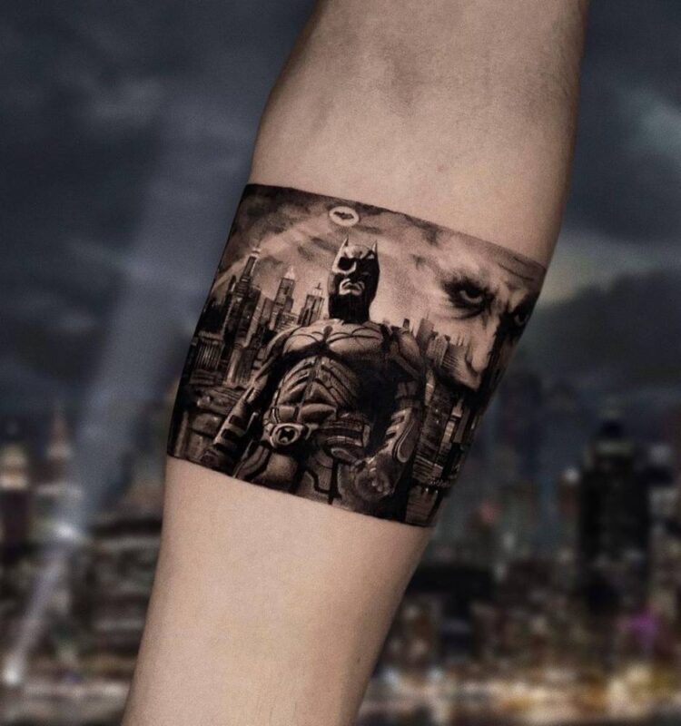 tatuaje de batman