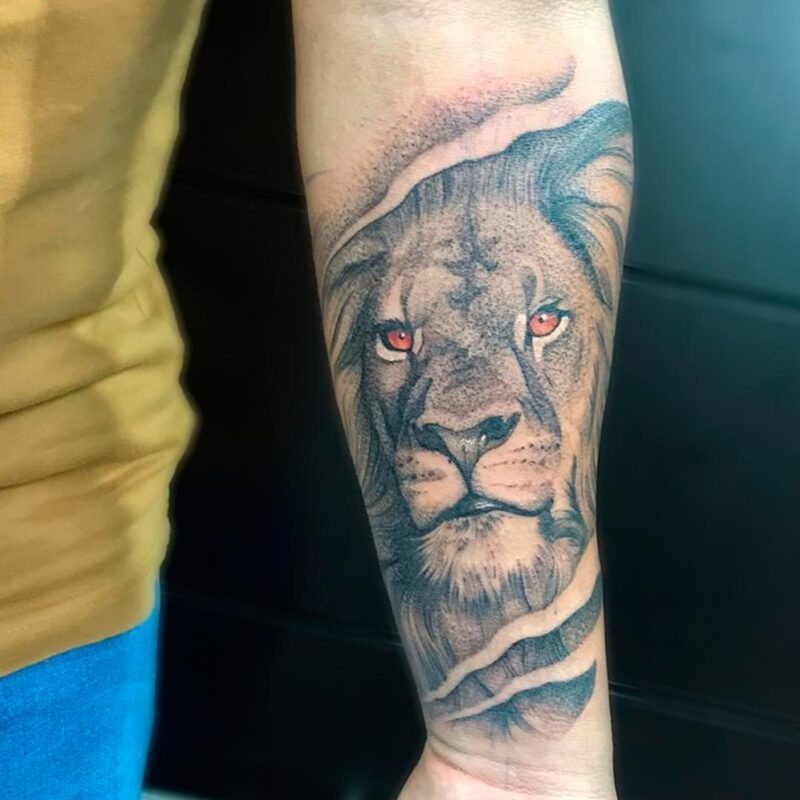 tatuajes de grandes felinos