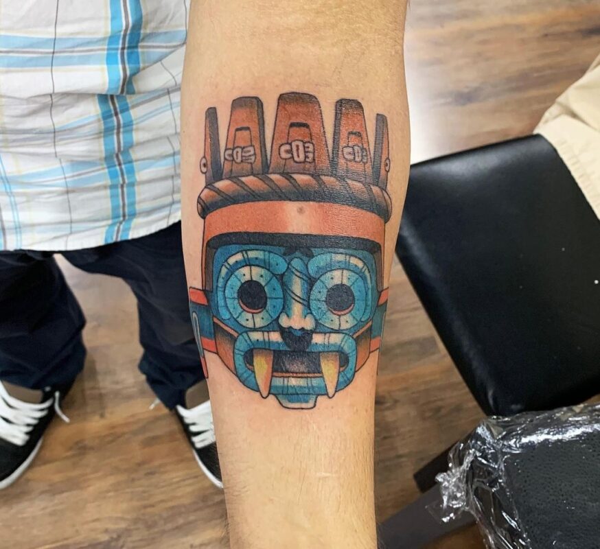 Tatuaje de Tlaloc