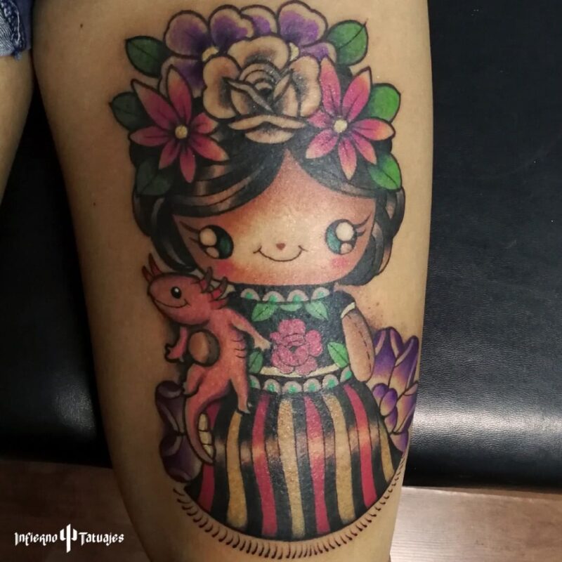 Tatuaje de muñeca  María