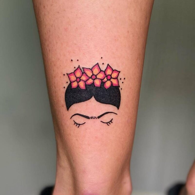 Tatuaje de Frida Kahlo