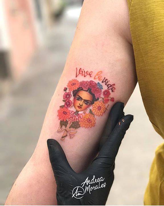 Tatuaje de Frida Kahlo