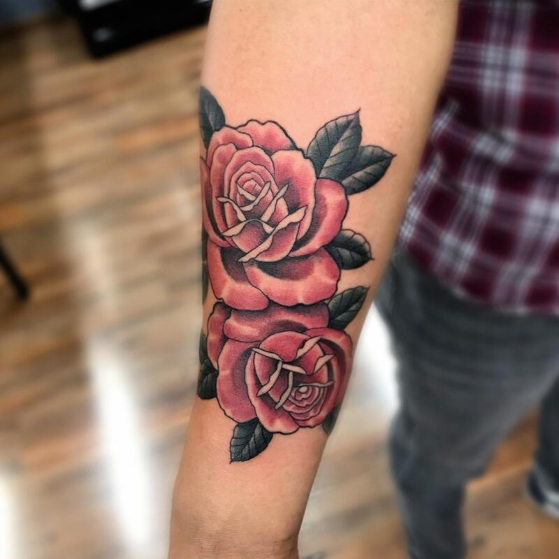 tatuaje de rosas