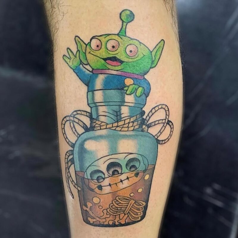 Tatuaje de Toy Story