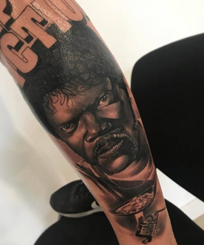 Tatuaje de Pulp Fiction