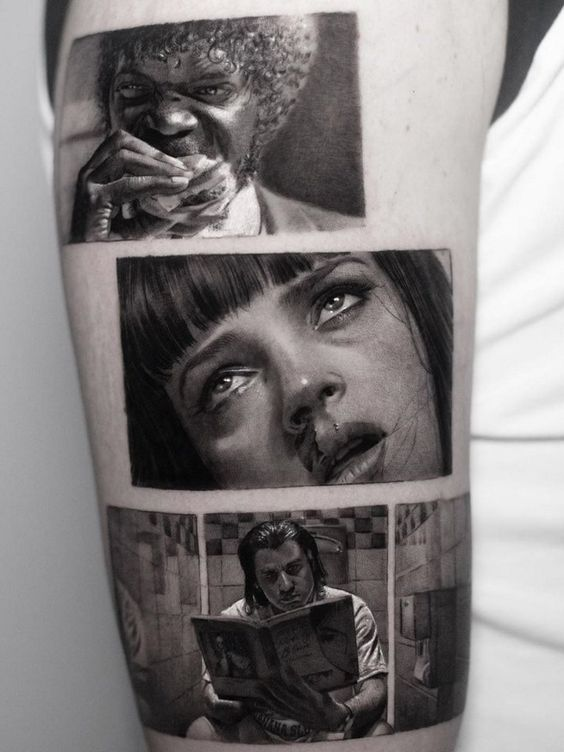 Tatuaje de Pulp Fiction