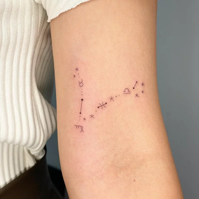Tatuaje Geométricos Infierno Tatuajes